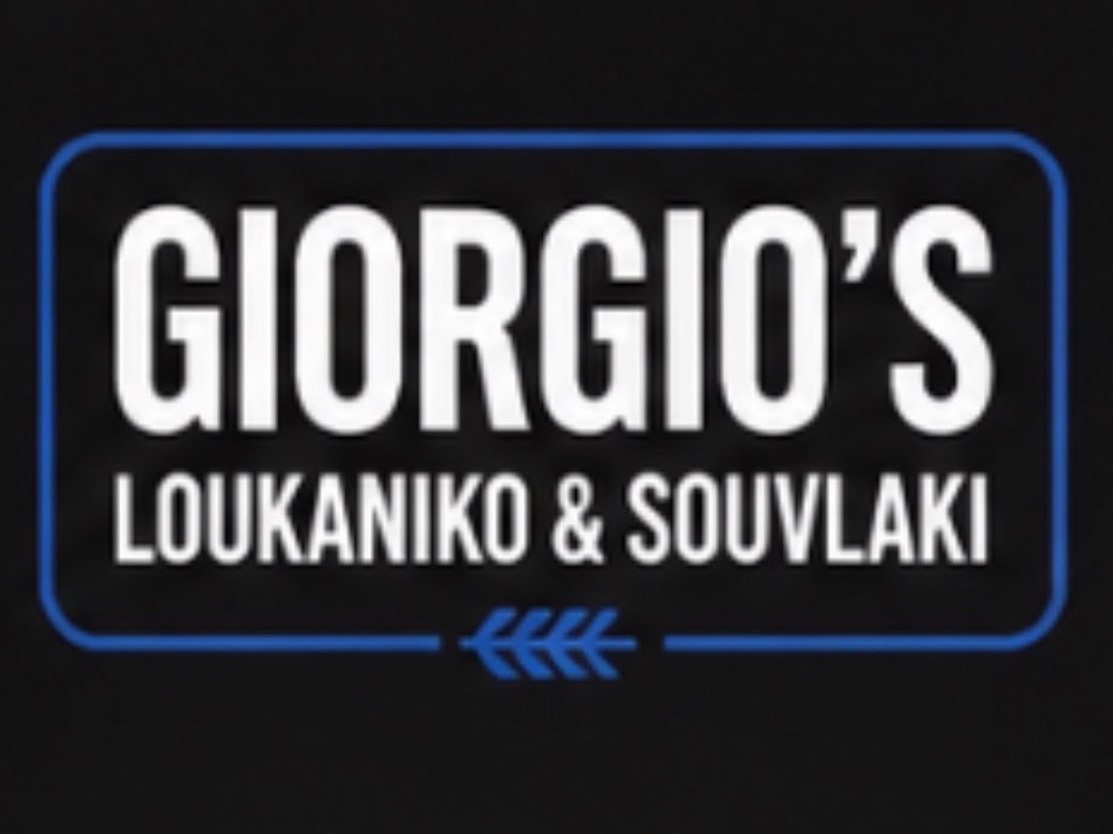 Black Giorgio's Loukaniko and Souvlaki t-shirt